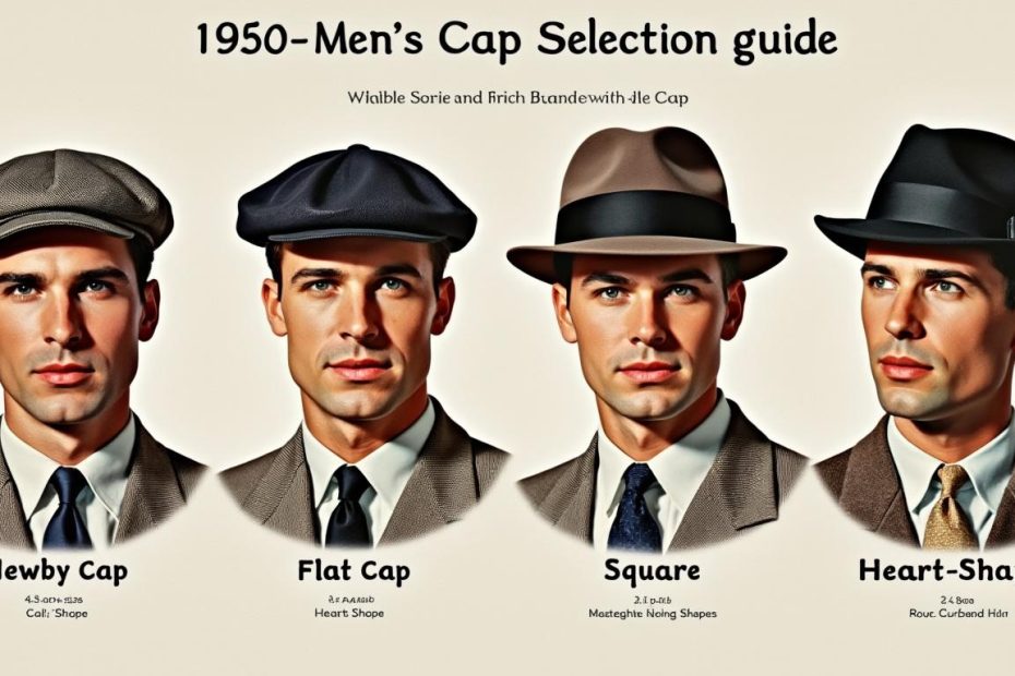 découvrez comment choisir la casquette années 50 pour homme qui s'adapte parfaitement à la forme de votre visage et sublime votre style rétro.