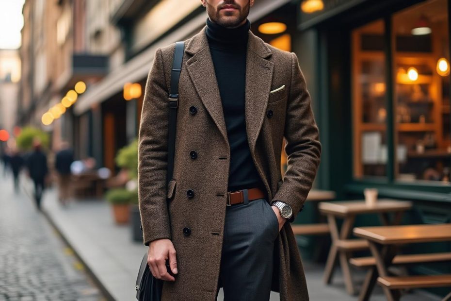 découvrez comment intégrer un manteau sherlock holmes homme dans une tenue moderne pour allier style classique et contemporain avec élégance.