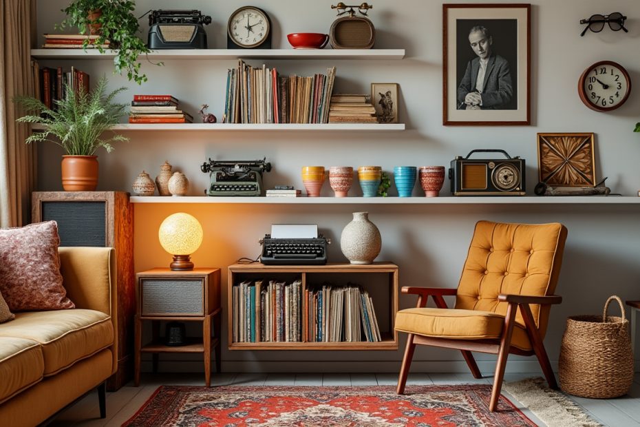 découvrez 15 objets rétro abordables pour apporter une touche vintage et chaleureuse à votre petit appartement sans vous ruiner.