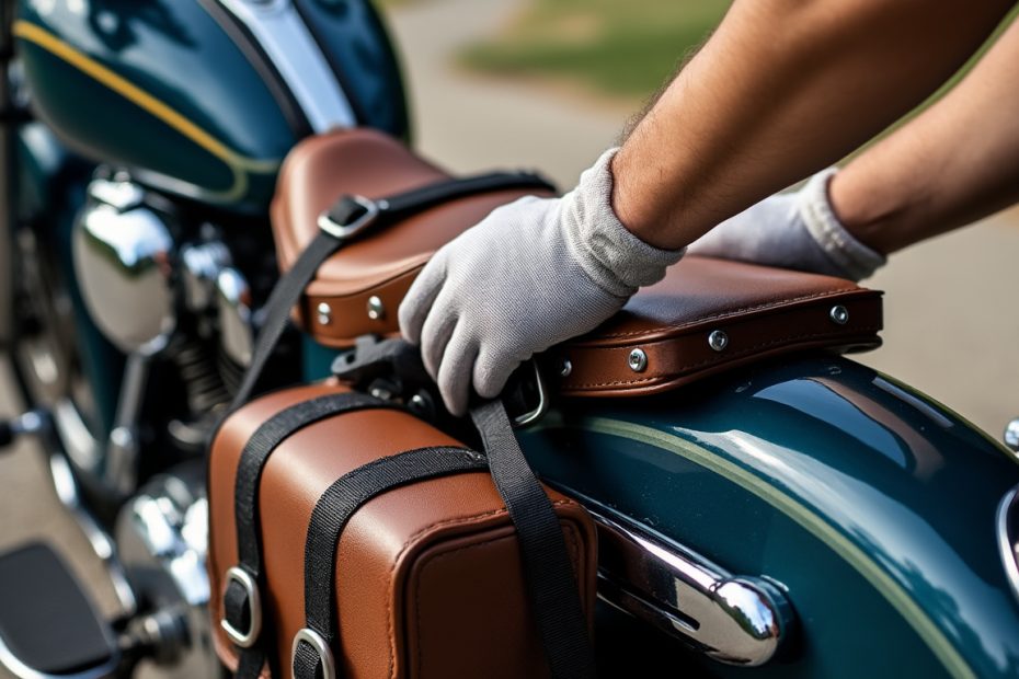 découvrez comment installer une sacoche de selle moto vintage facilement et sans abîmer la carrosserie grâce à nos conseils pratiques et astuces simples.