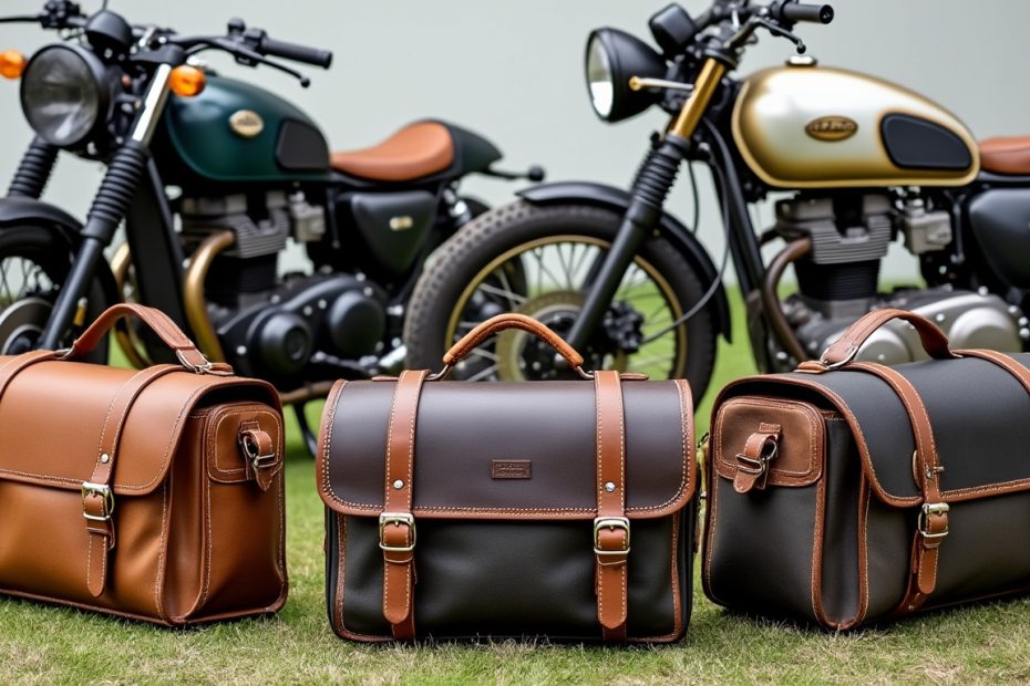 découvrez comment choisir la sacoche moto vintage idéale selon le type de votre moto pour allier style rétro et fonctionnalité lors de vos déplacements.